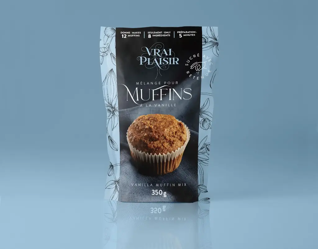 Mélange pour muffins à la vanille